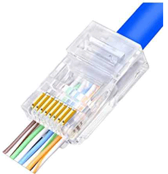 سوکت شبکه‌ی CAT6 UTP Open End